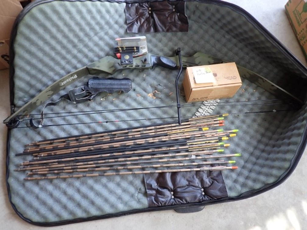 Hunting Bow and Arrows