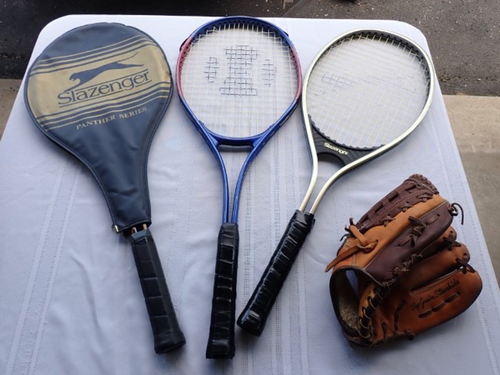 Tennis Racquets and Balls