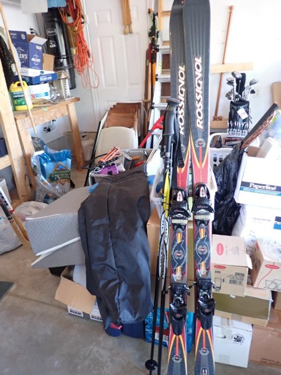 Rossignol Skis with Head Poles 50"