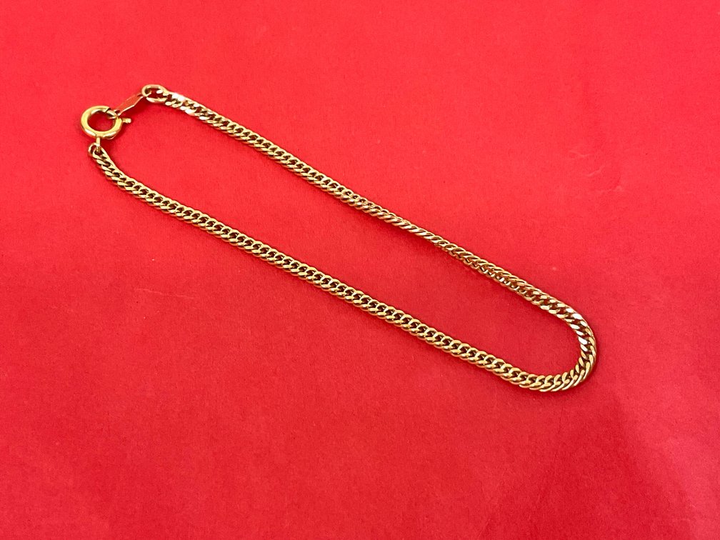 10K Gold Chain Bracelet