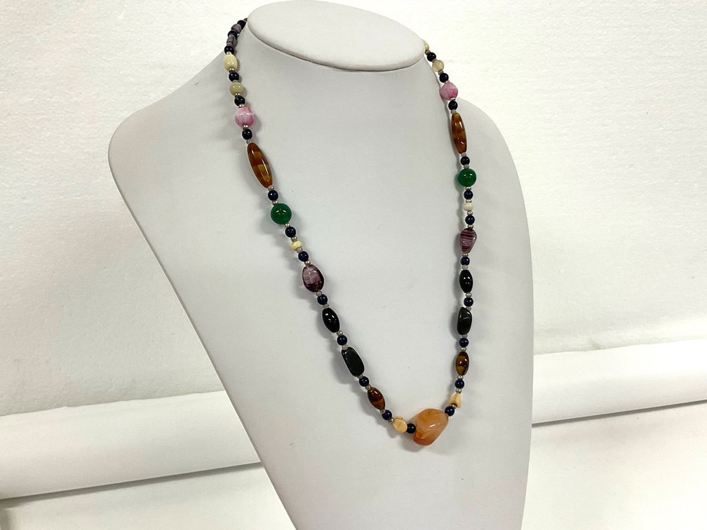 Gemstone Bead Necklace