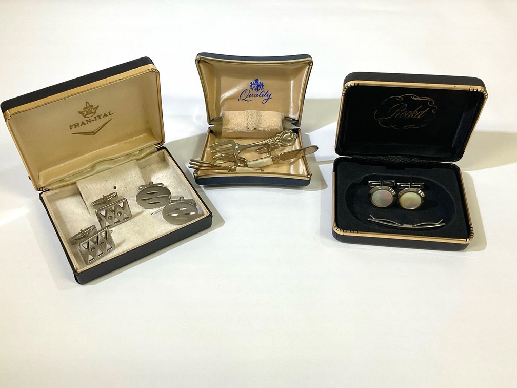 Vintage Cufflinks & Tie Pins