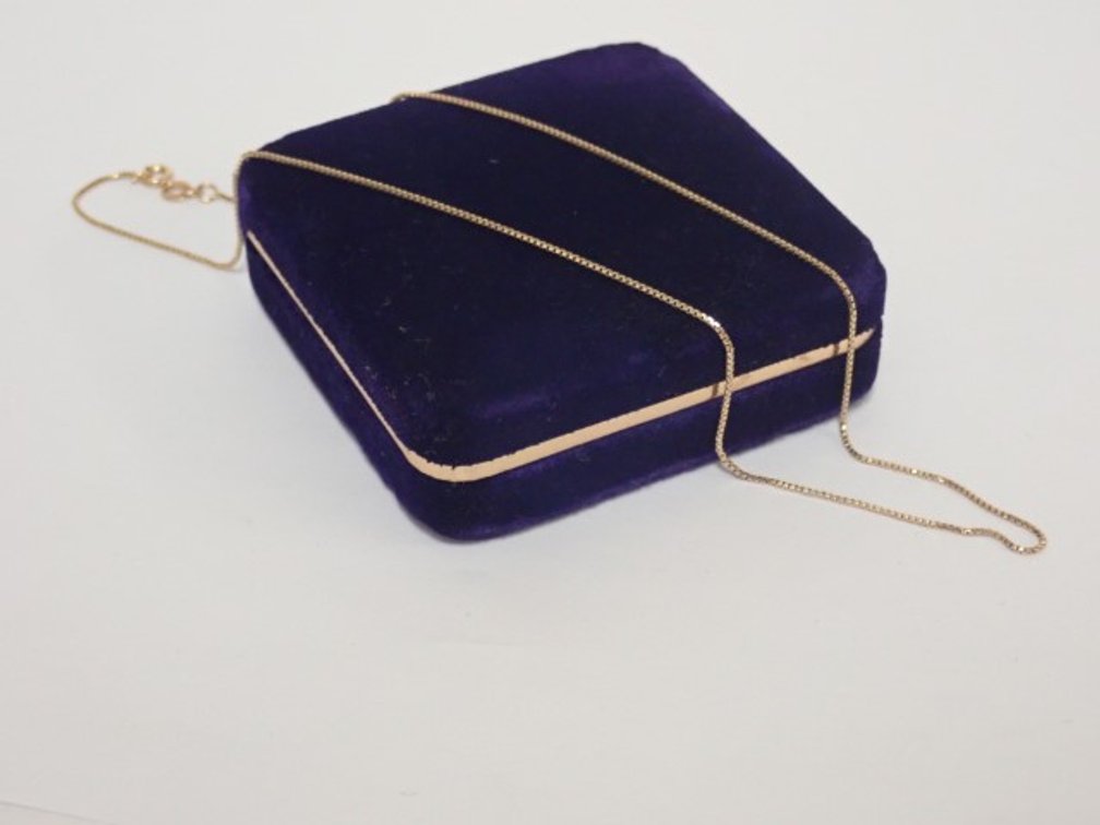 10K Gold Box-Link Chain