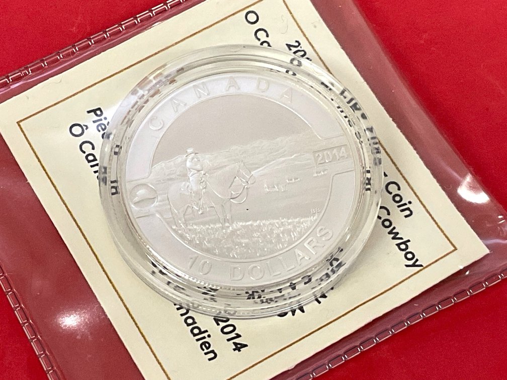 2014 Fine Silver ‘Canadian Cowboy’ Coin