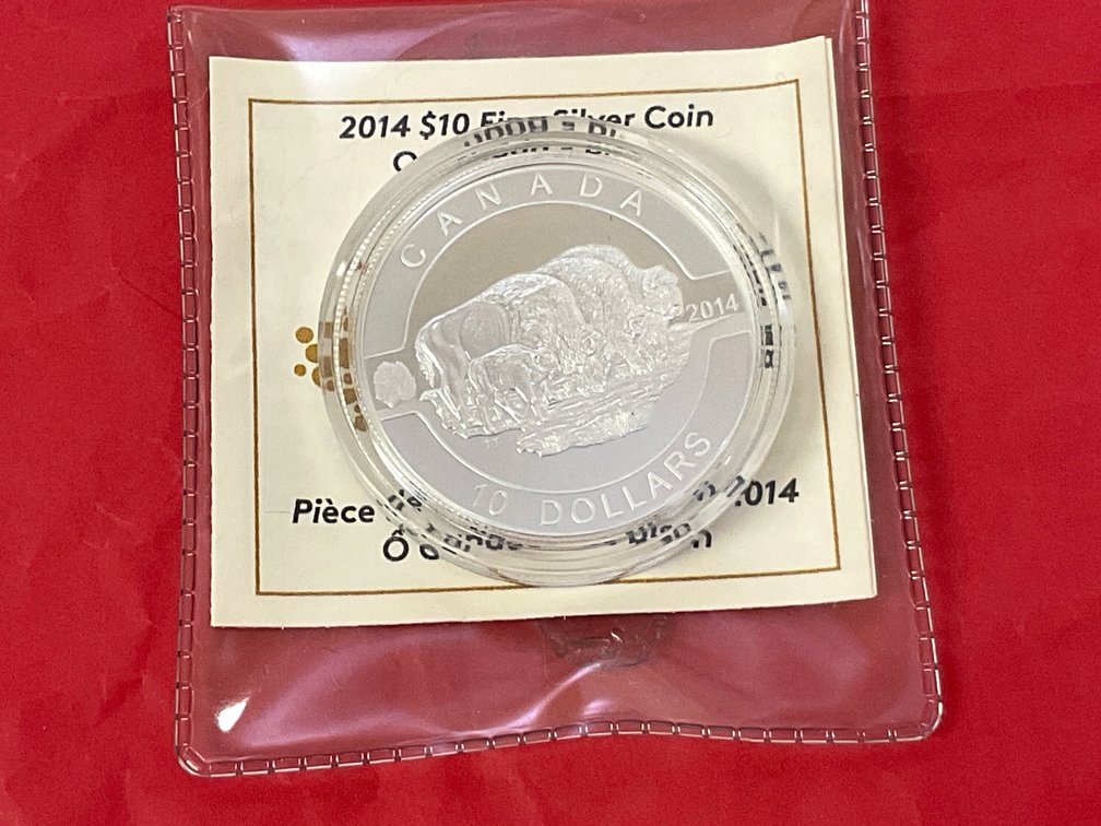 2014 Pure Silver ‘Bison’ Coin