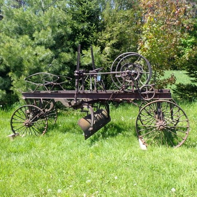 Rare Antique 1800's Road Grader