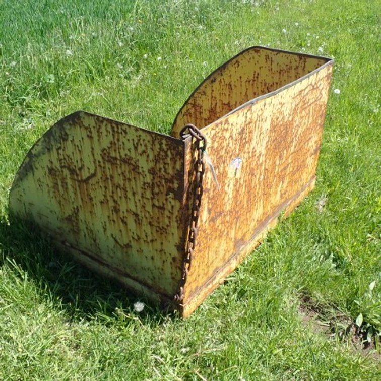 Metal Dump Bin