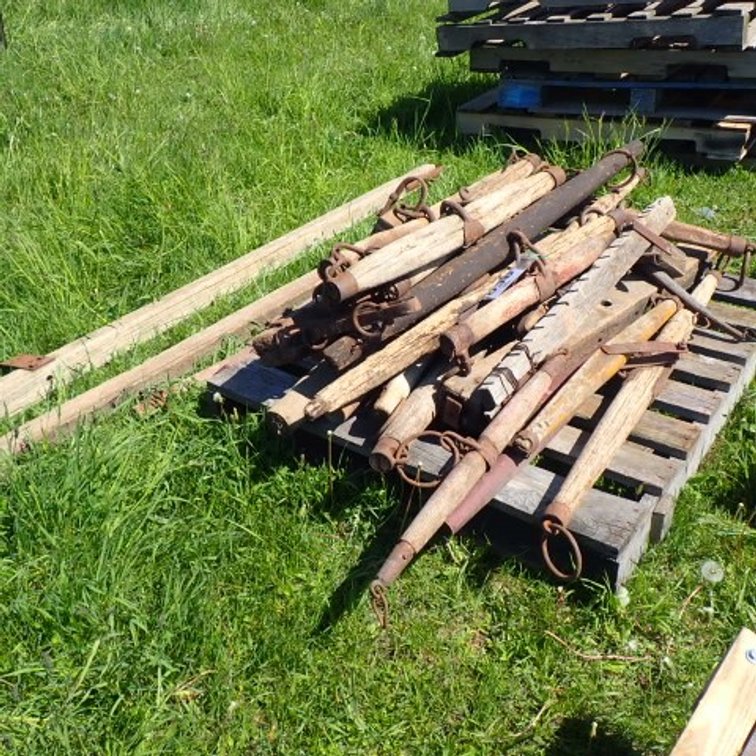 Antique Horse Whipple Trees & Shafts