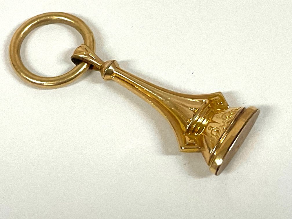 14K Gold Fob