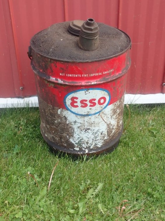 Vintage ESSO Oil Can