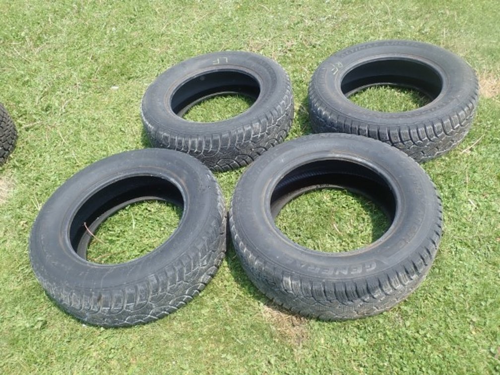 4 General Winter Truck Tires