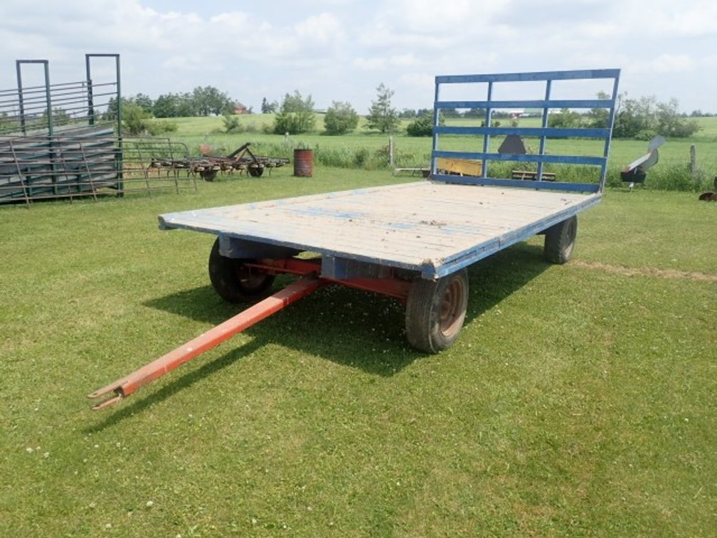 16' Farm Hay Bale Wagon - stored inside