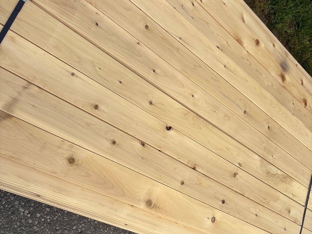 Kilndried TNG white cedar
