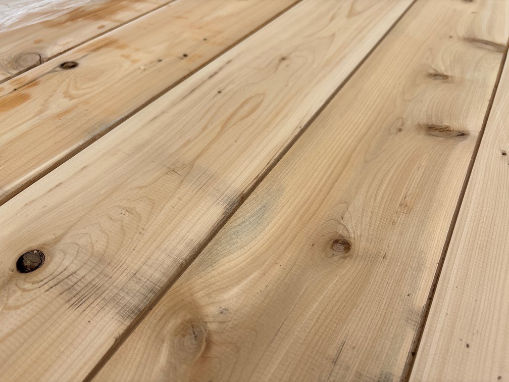 Shiplap white cedar