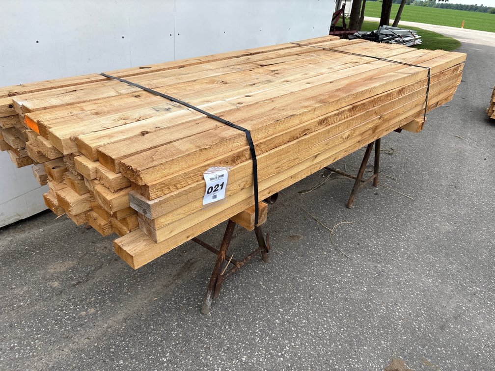 2" x 4" white cedar