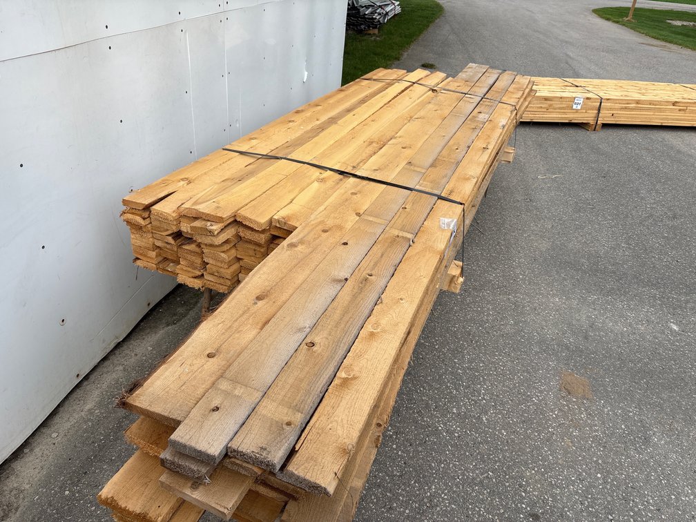 Special mixed lot of 1 inch white cedar