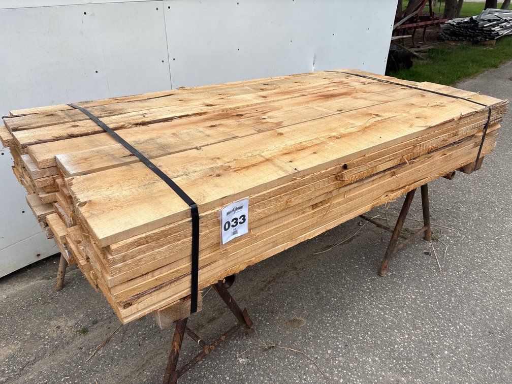 1" x 6" x 6' fresh milled white cedar