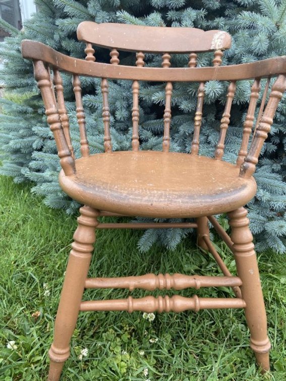 Wooden Captain’s Chair