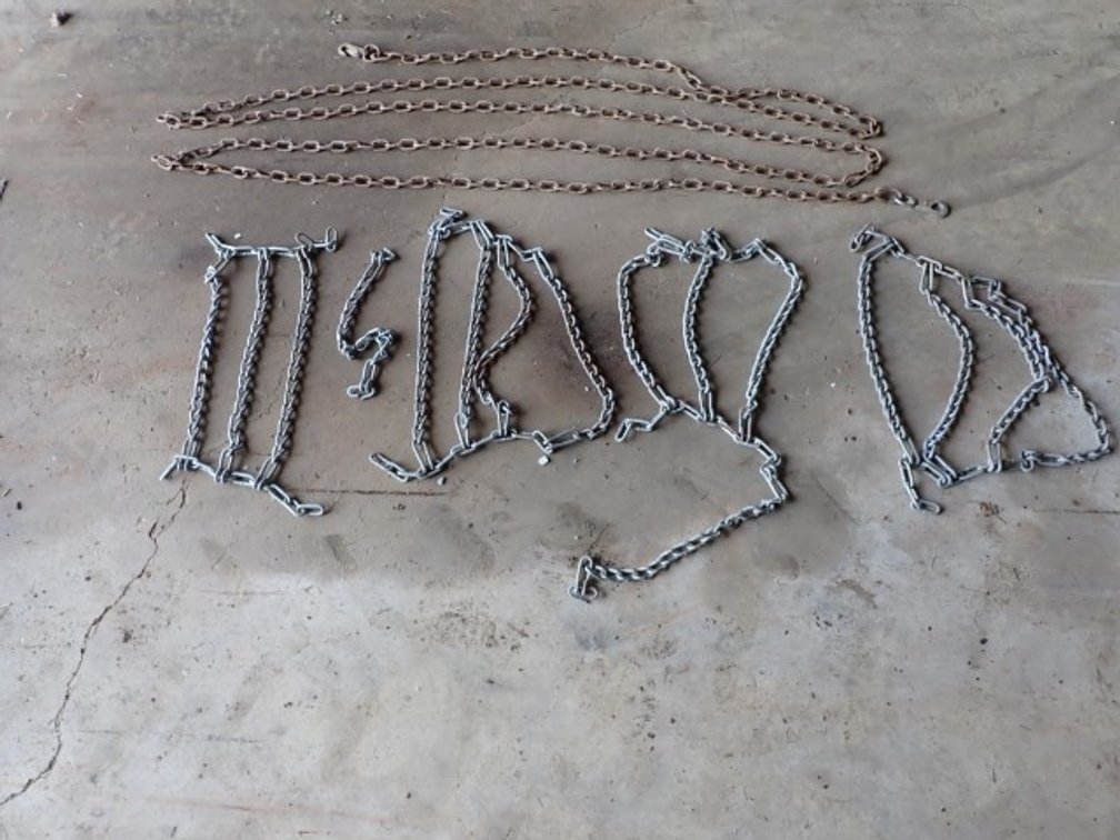Lawn Tractor Tire Chains