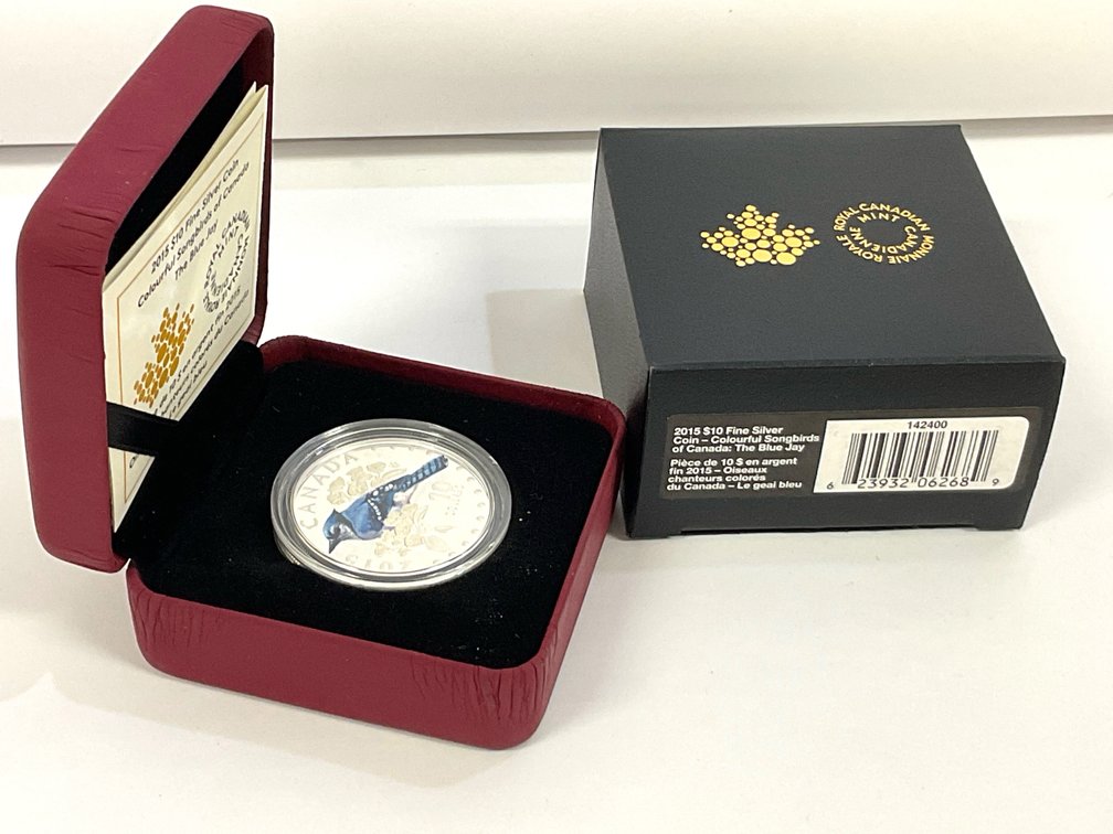 2010 Fine Silver ‘Blue Jay’ Coin