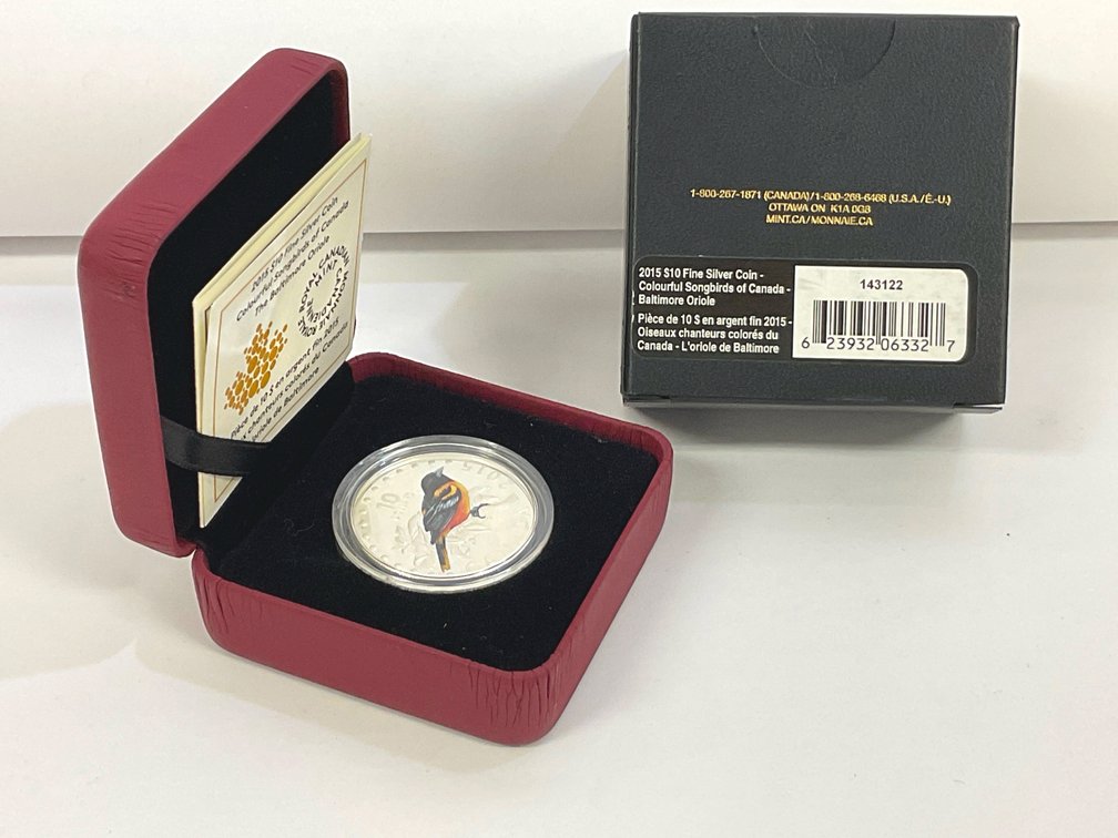 2015 Fine Silver ‘Baltimore Oriole’ Coin