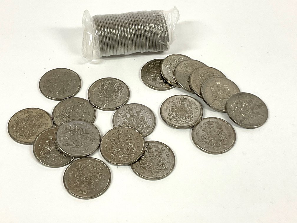 Canadian 50-Cent Coin Collection
