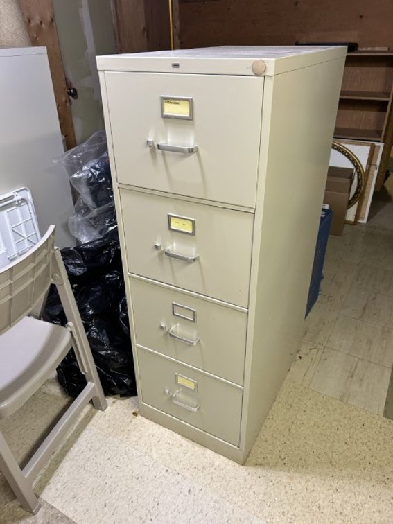 4 Drawer Metal File Cabinet