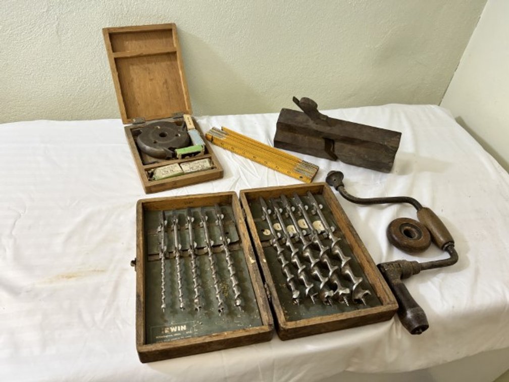 Vintage Collection of Woodworking Tools