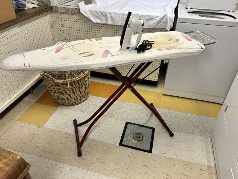 Ironing Board & Black & Decker Iron