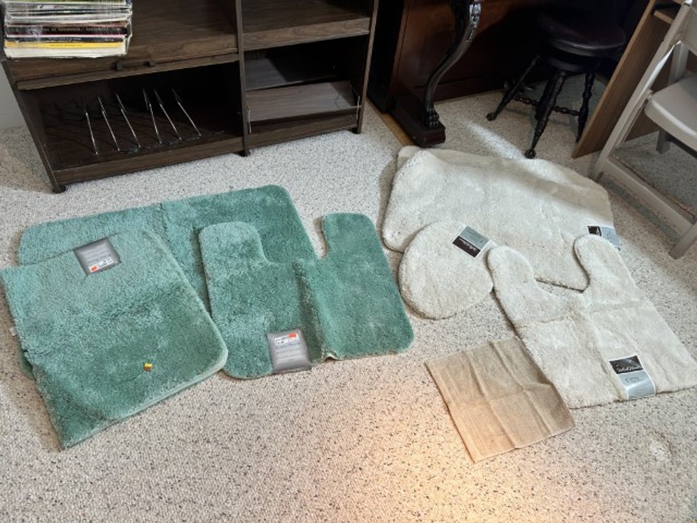 Collection of NEW Bathroom Mats