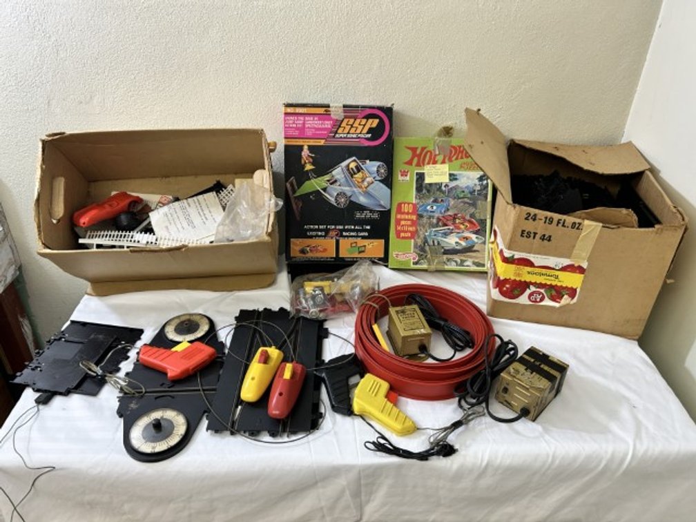 Vintage Collection of Electronic Racing Car Sets