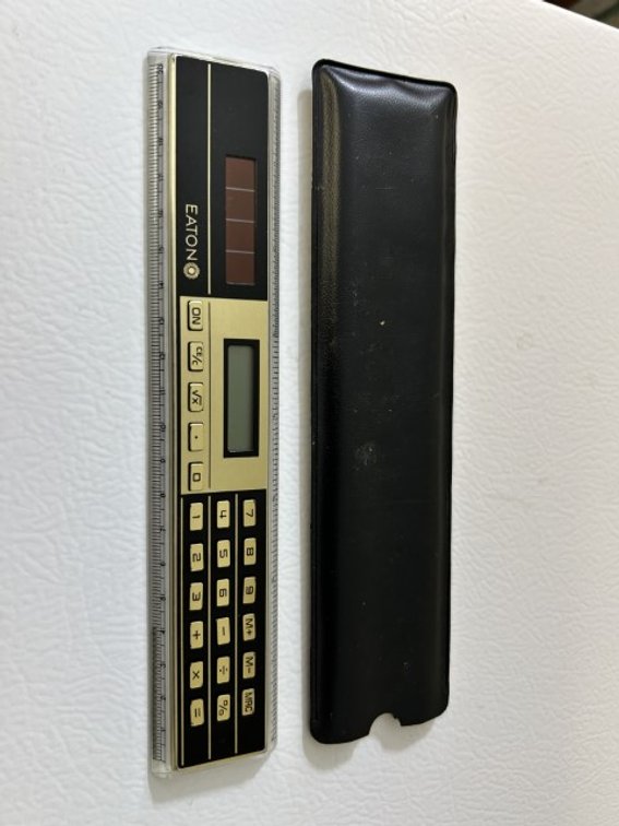 Vintage Eaton Brand Solar Calculator & Ruler