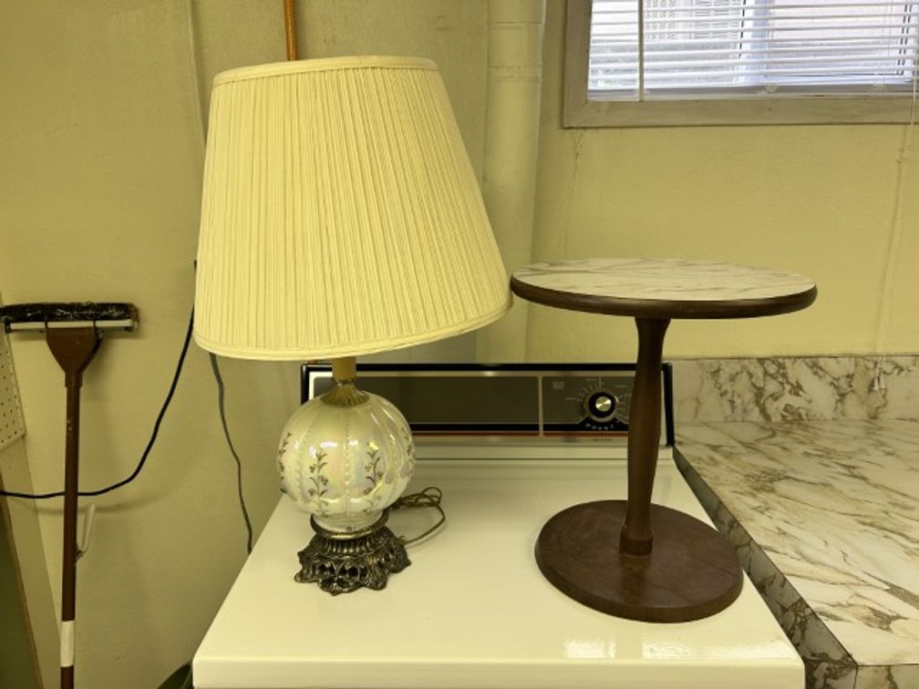 Unique Antique Table Lamp
