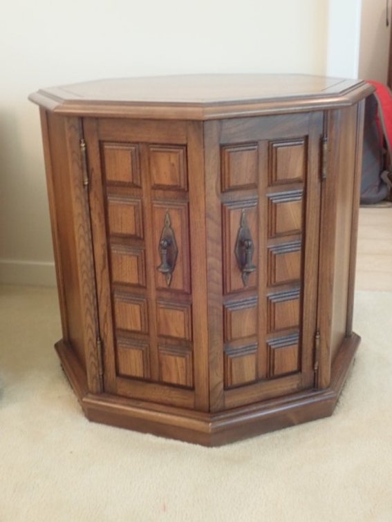 Octagon Side Table