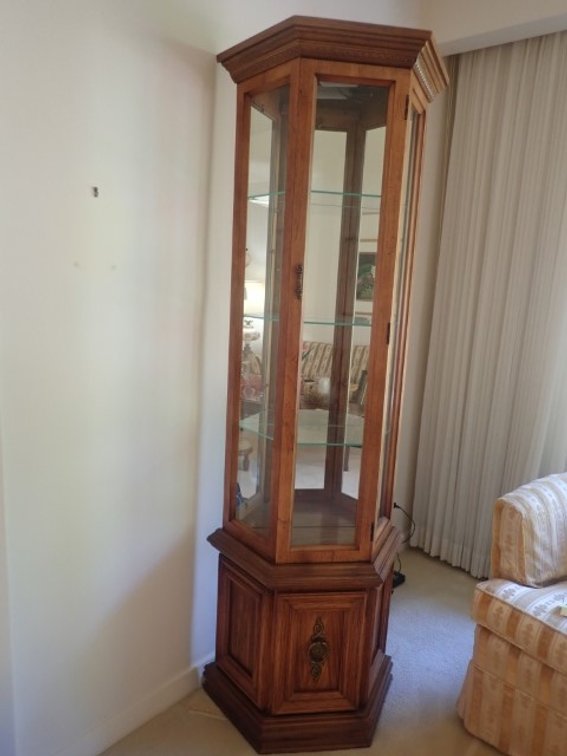 Lit Display Cabinet