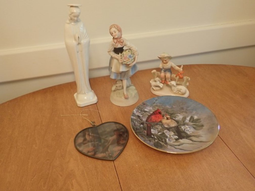 Cardinals, Our Lady, and Figures