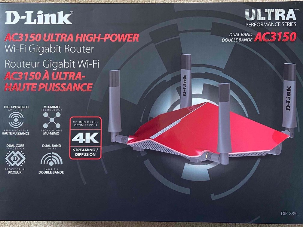 D-Link AC3150 Ultra High Power Wi-Fi Router