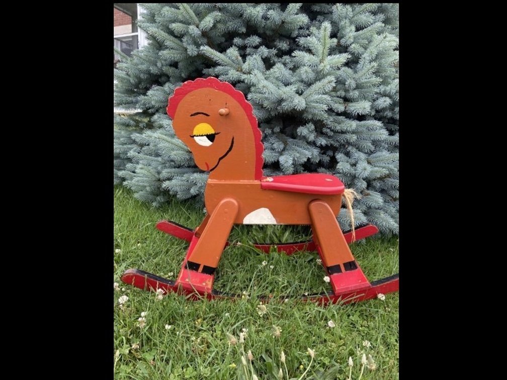 1950’s Wooden Rocking Horse