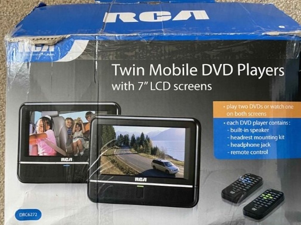 RCA Twin Mobile DVD Players