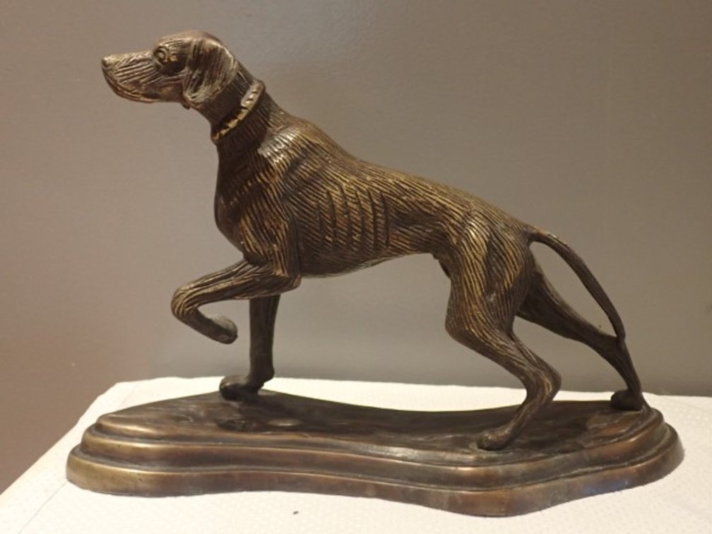 Bronze Hunting/Bird Dog