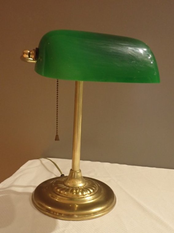 Vintage Bankers Desk Lamp