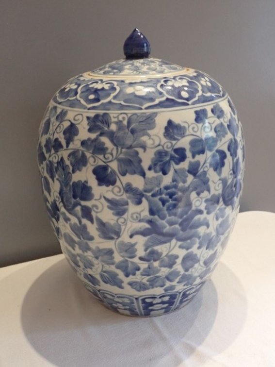Blue/White Ginger Jar