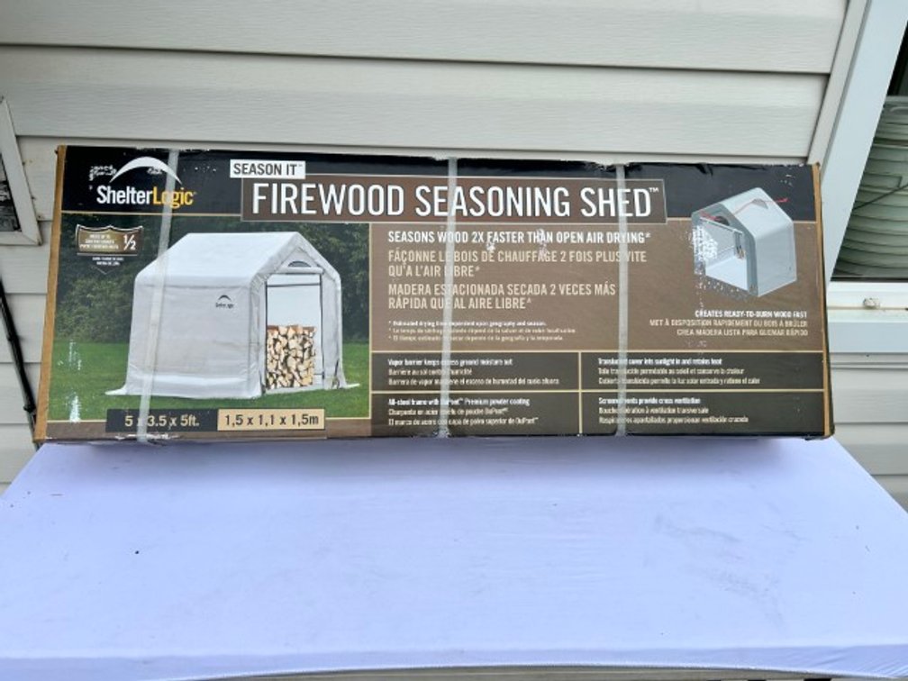 Firewood Seasoning Shed