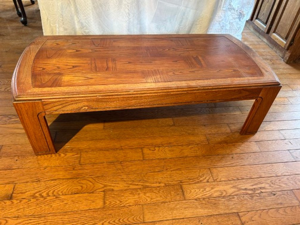 Wooden Rectangular Coffee Table