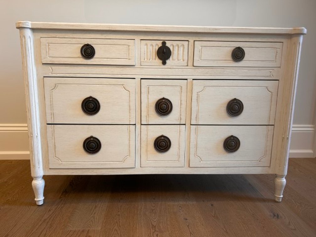 White Painted Dresser