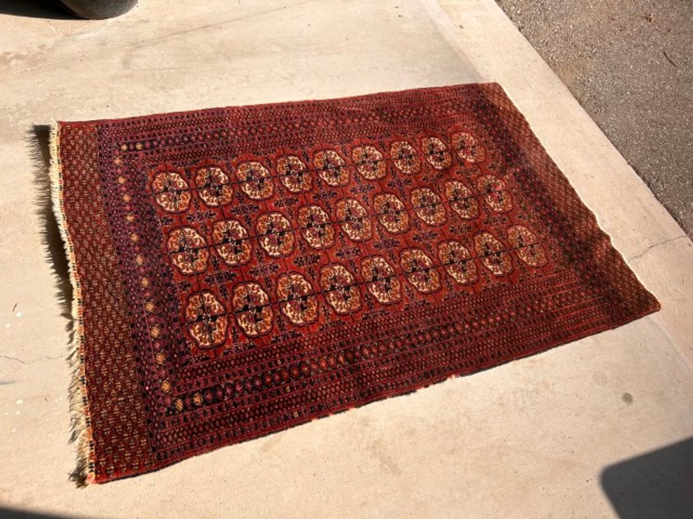 Browns and Reds Rug