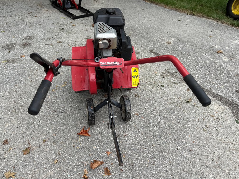 Yard Machine Tiller
