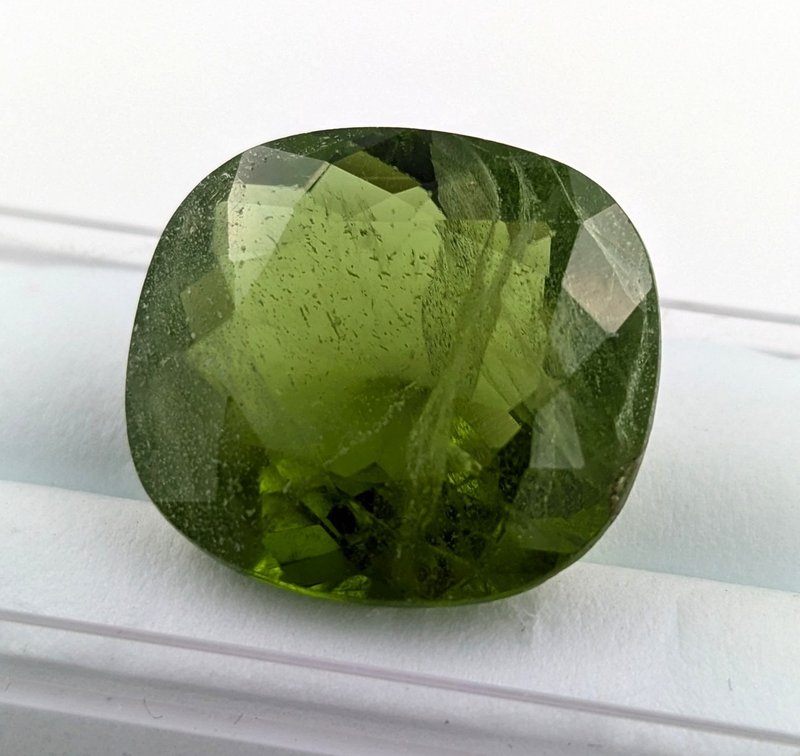 Certified Green Peridot 