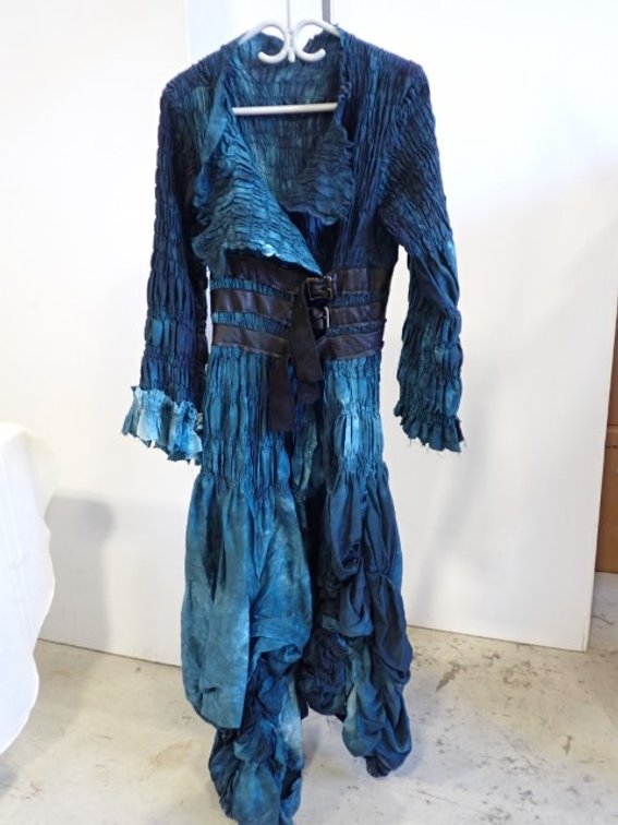 Women's Custom Made Silk Coat