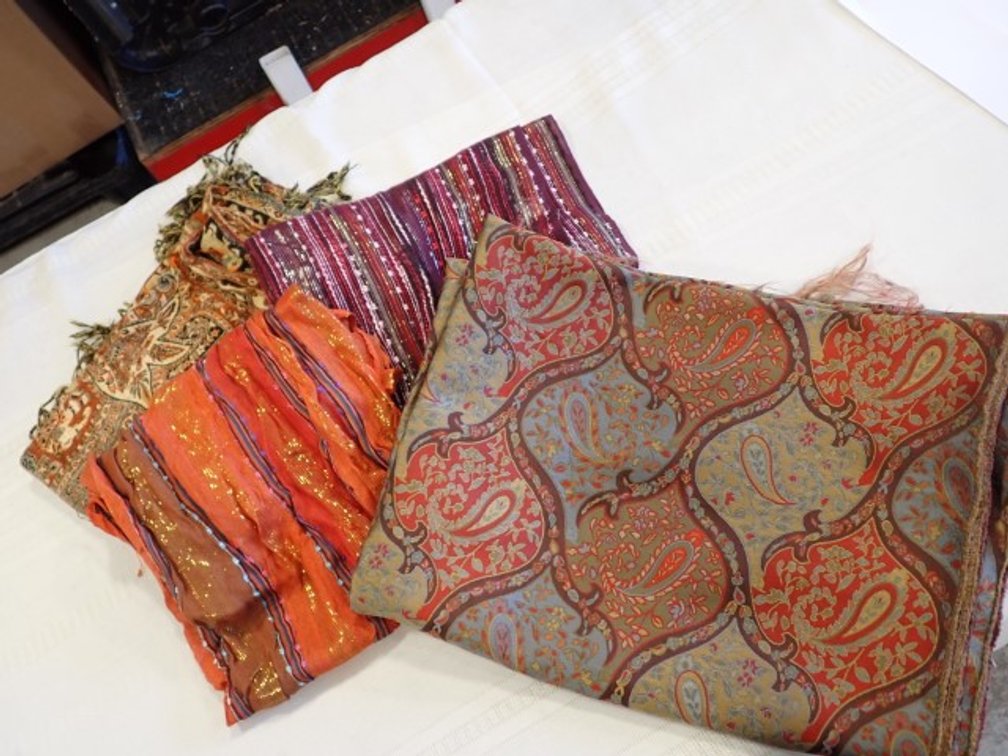 Patterned Silk Fabric